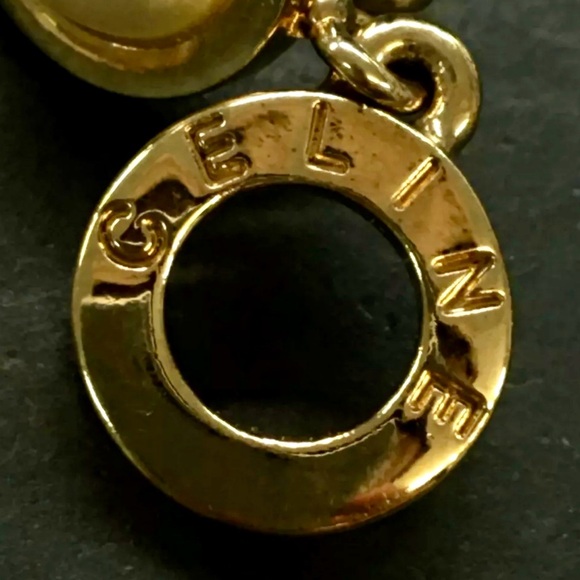 CELINE PHOEBE PHILO ERA EARRINGS - vintage - Picture 9 of 10